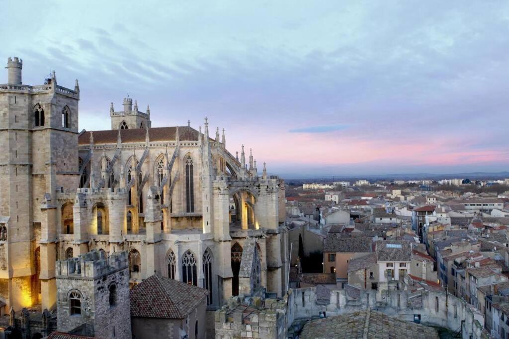 Le St Just : Hypercentre, Vue Imprenable Sur La Cathedrale Apartment Narbonne Ngoại thất bức ảnh
